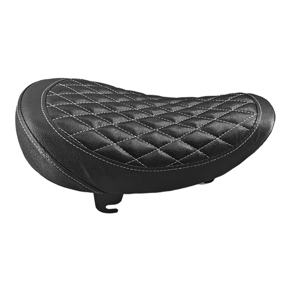 BS3713 - MUNK LOW SEAT WITH WHITE STITCHING DIAMOND PATTERN