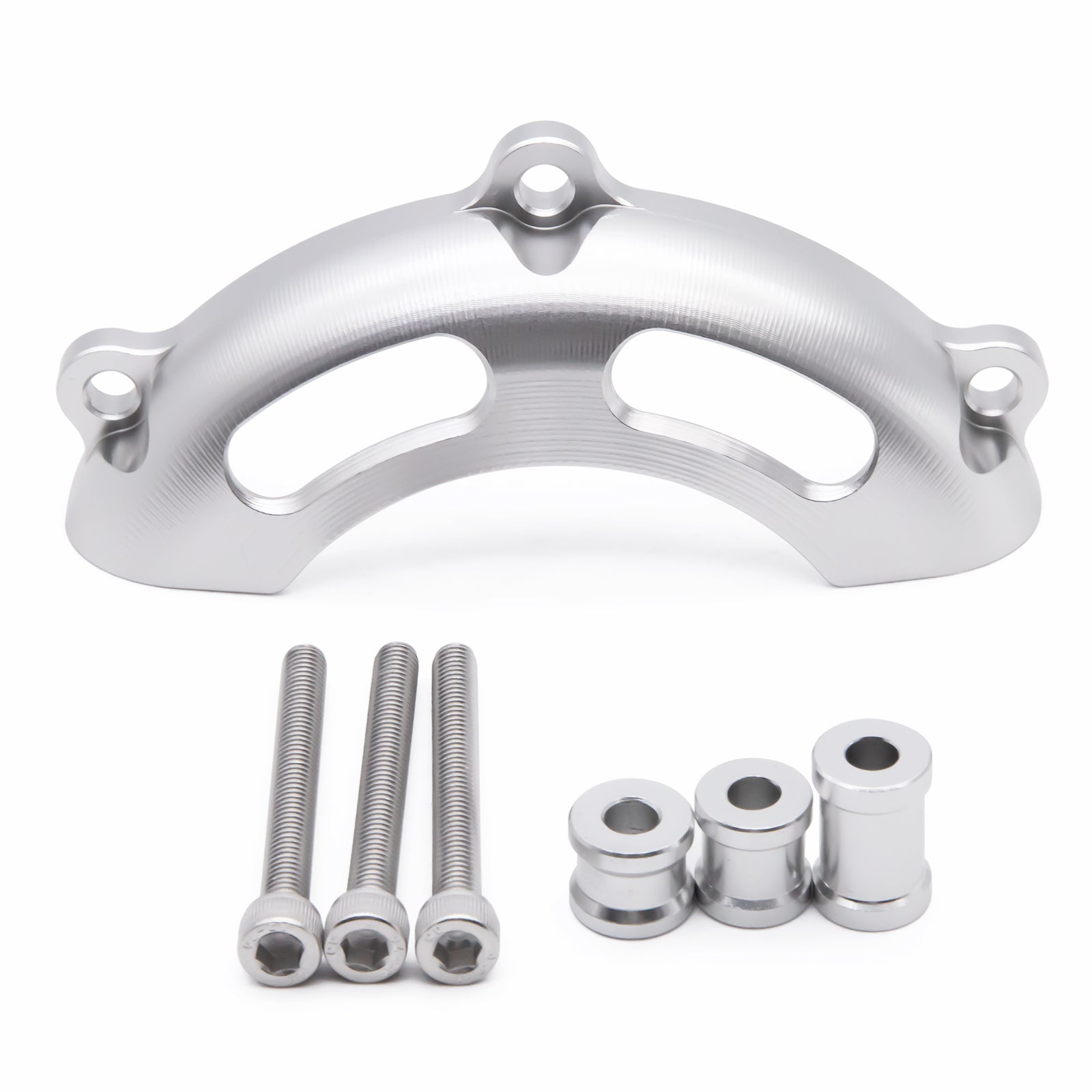 BS3720 - Engine Stator Case Cover Guard Protection 2018-2020 / Silver