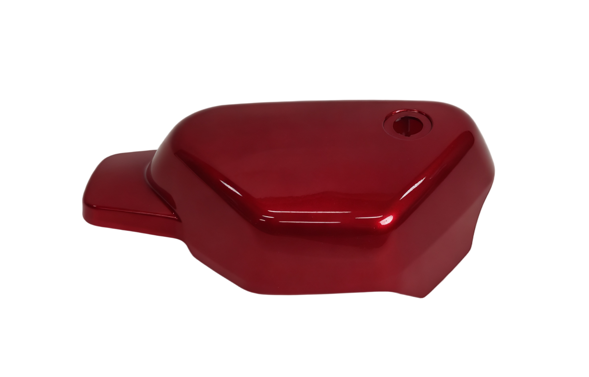 BS3797 - Red Side Panel HONDA 125 And MANKEN MONKEY Bike In Red