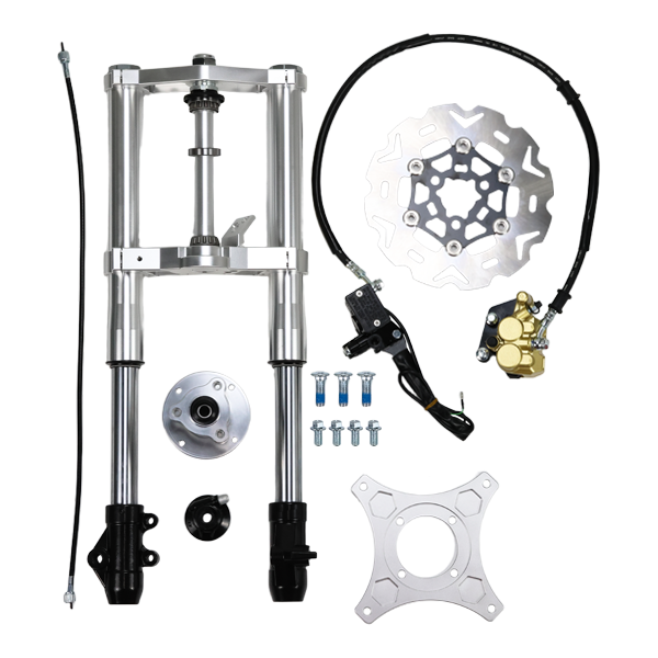 BS3852 - SILVER DX USD FORK WITH FLOATING BRAKE DISC