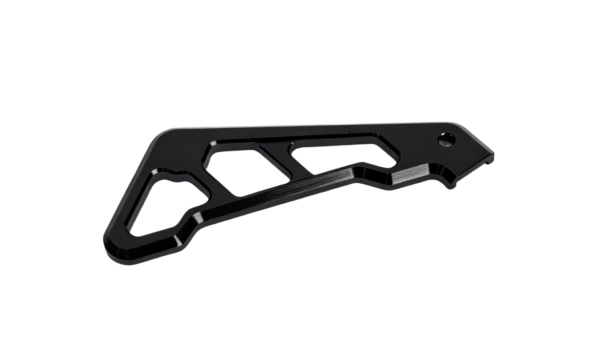 BS3857 - Front Brake Line Bracket Black