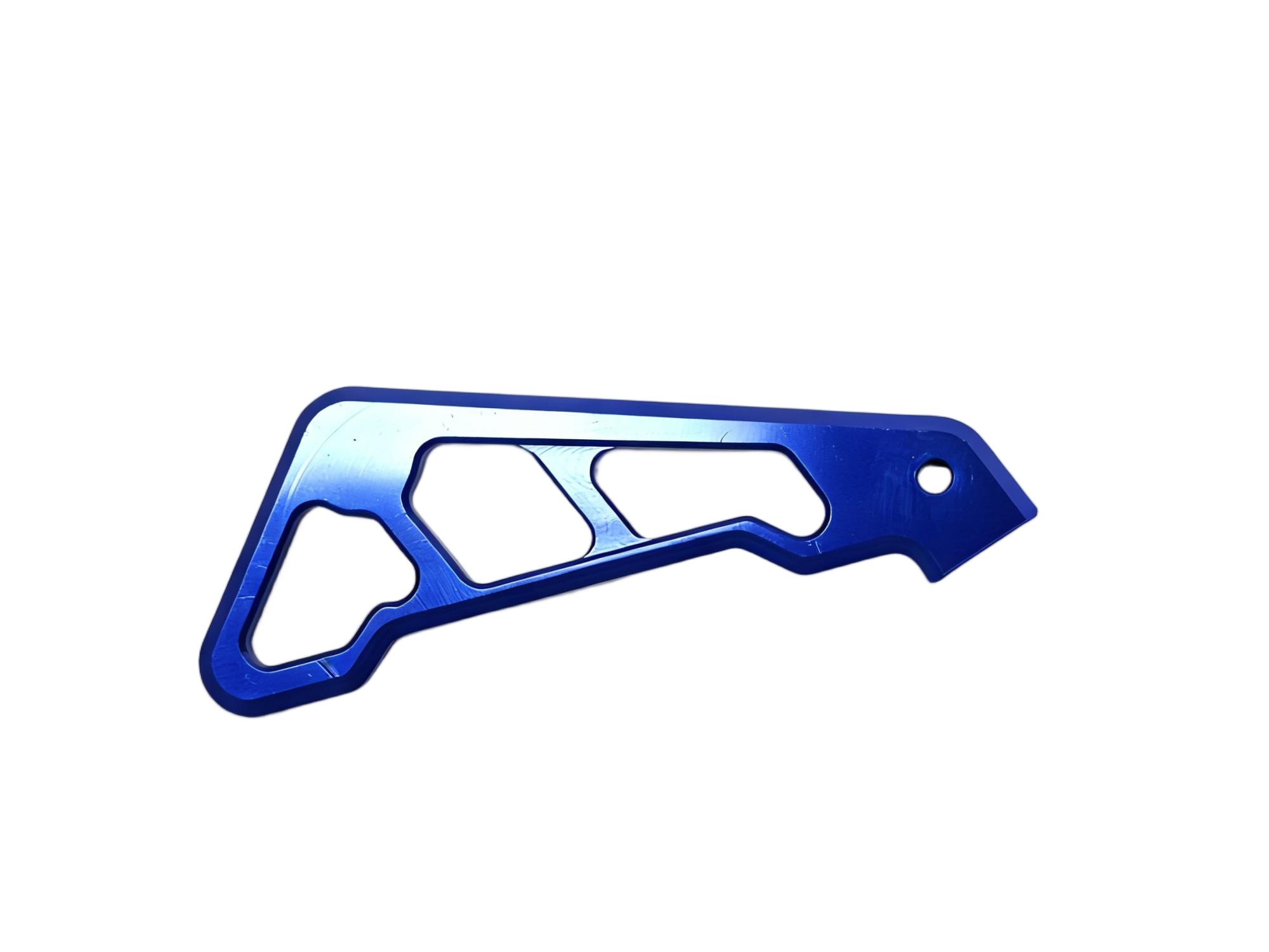 BS3858 - FRONT BRAKE LINE BRACKET IN BLUE