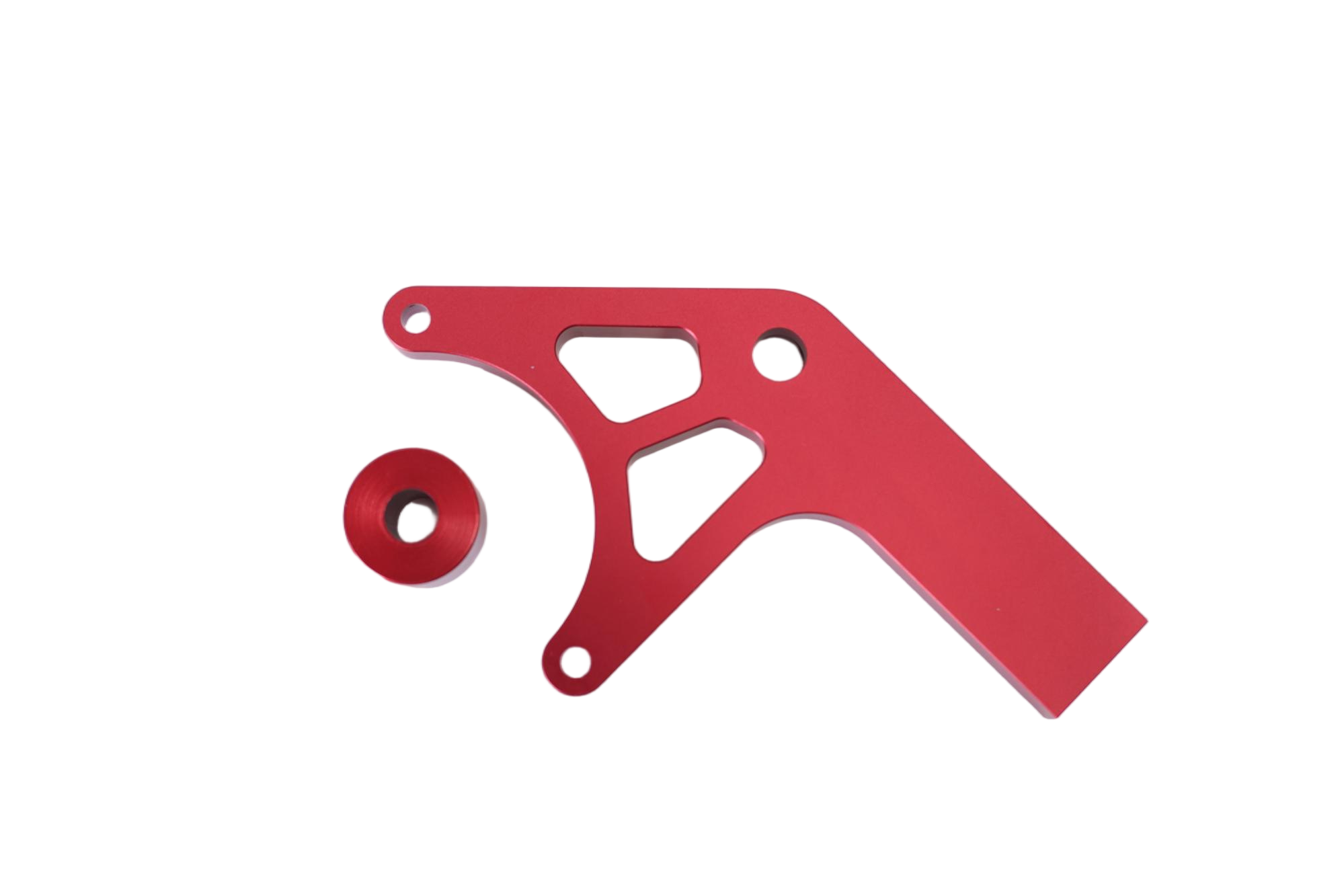 BS3903 - Rear Caliper Adapter Bracket In Red