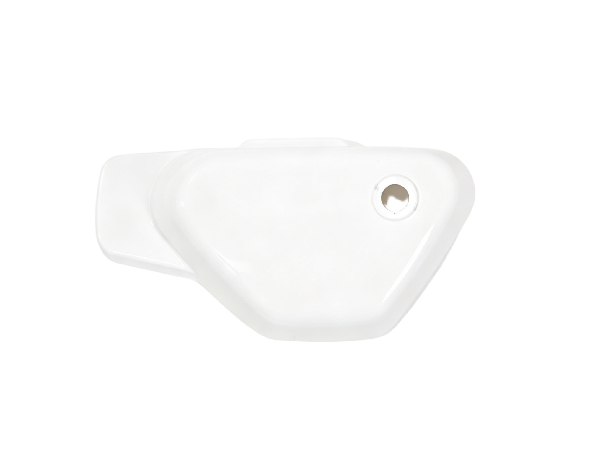 BS3913 - White Side Panel HONDA 125 And MANKEN MONKEY Bike