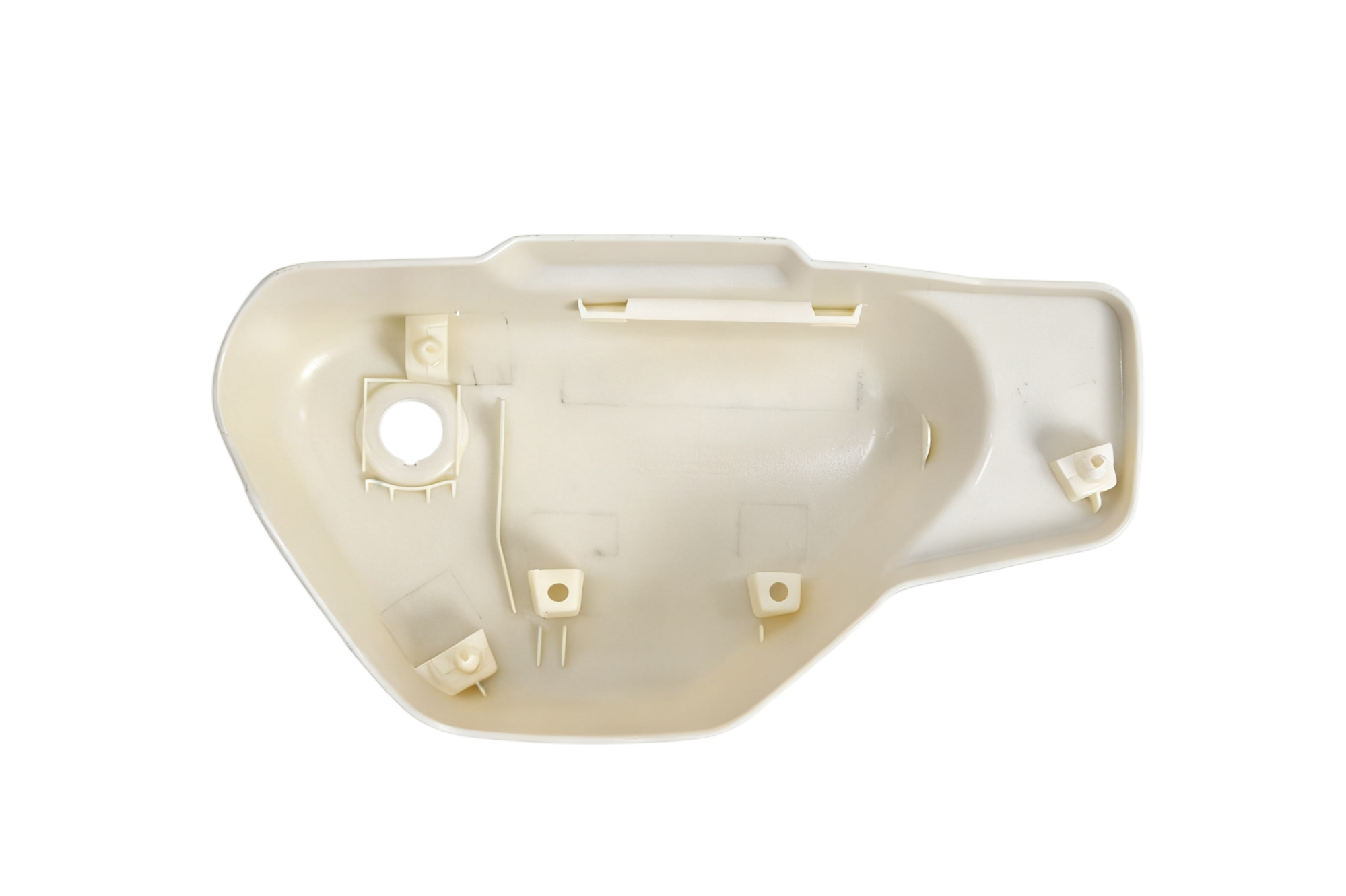 BS3913 - White Side Panel HONDA 125 And MANKEN MONKEY Bike
