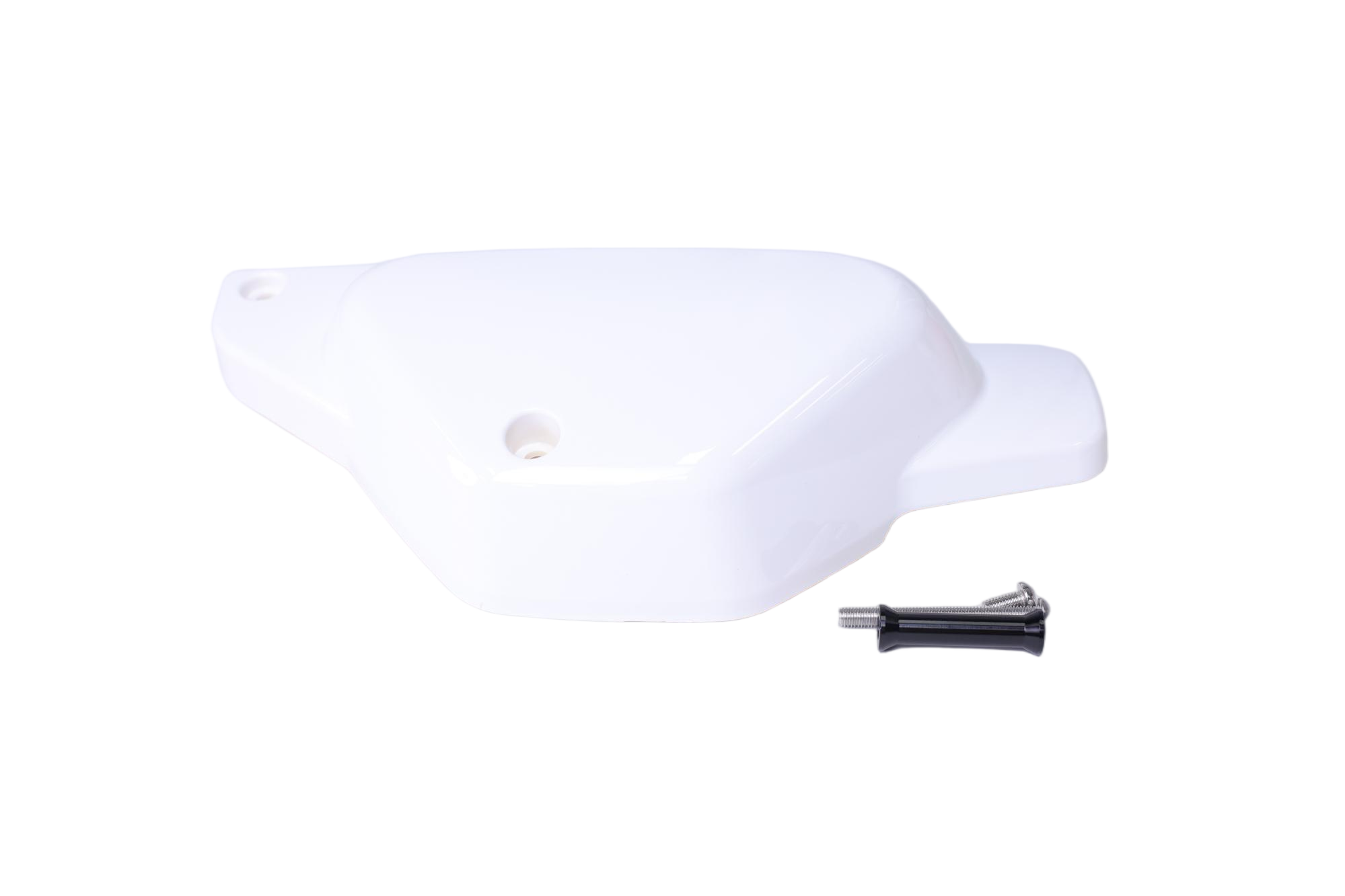 BS3917 - White Right Side Panel For HONDA 125 And MANKEN MONKEY Bikes