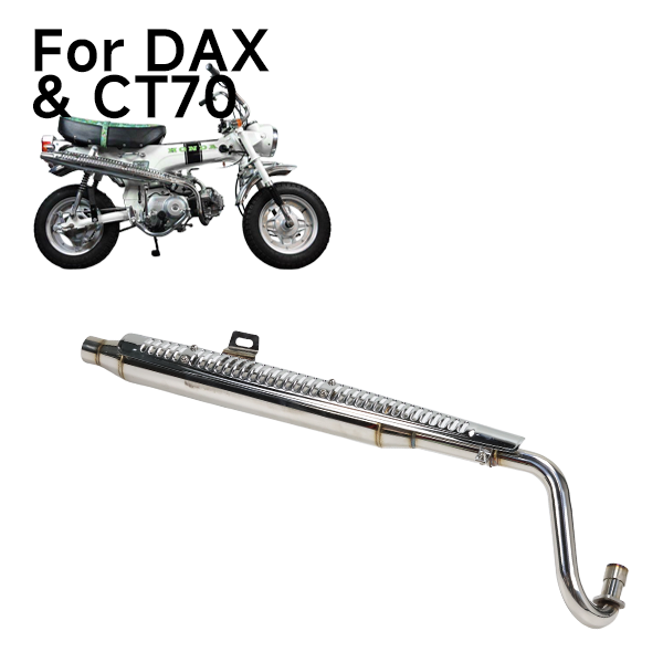 BS3939 - New Up Swept Chrome Exhaust