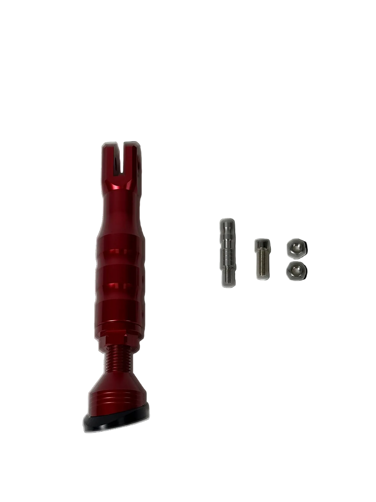 BS3949 - HONDA MONKEY 125 AND ST 125 AFTER MARKET CNC ADJUSTABLE IN RED COLOUR