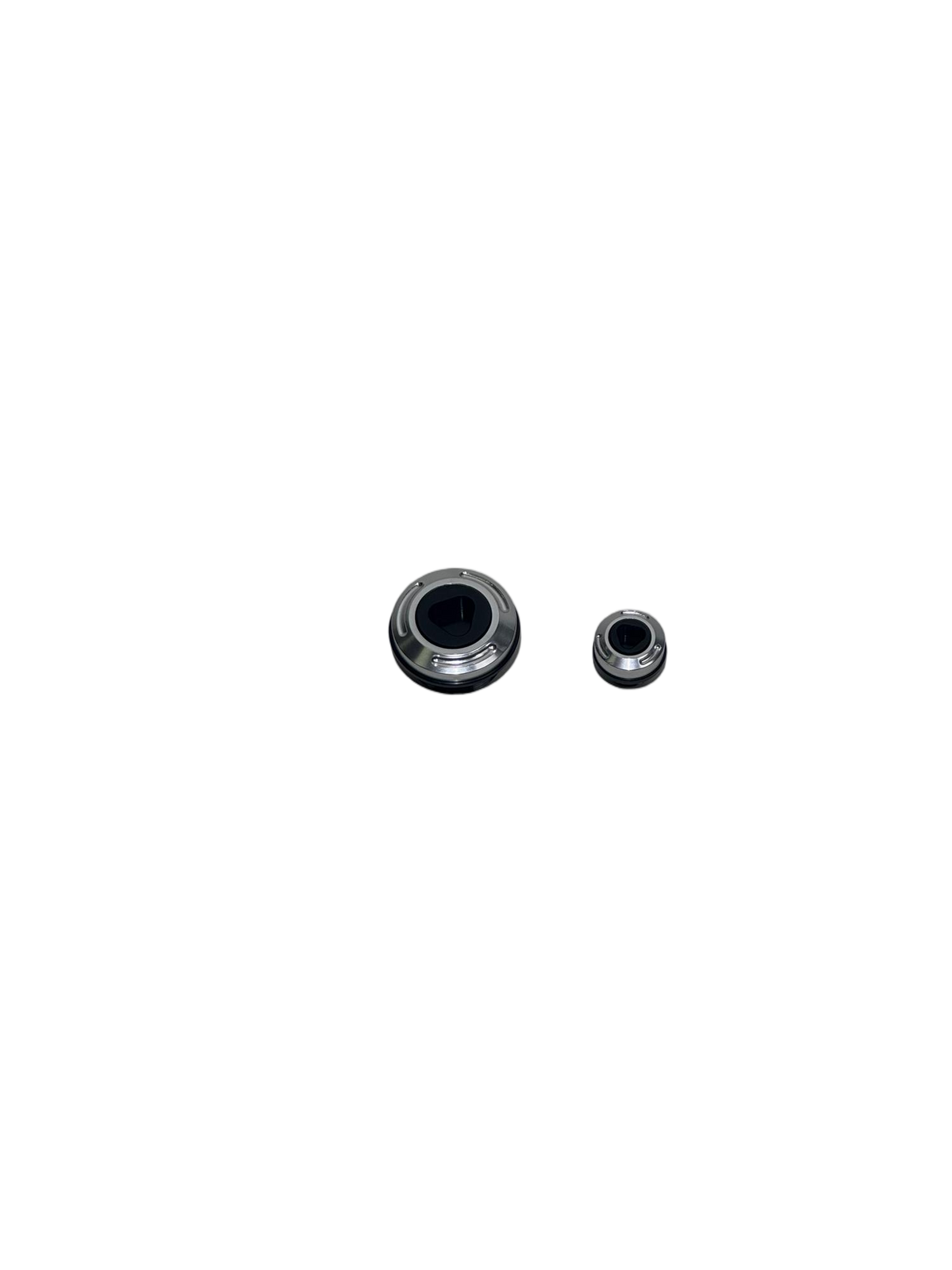 BS3964 - HONDA MONKEY Z125 AND DAX ST 125 AFTER MARKET LEFT SIDE ENGINE COVER SIGHT GLASS SCREW IN ALLOY