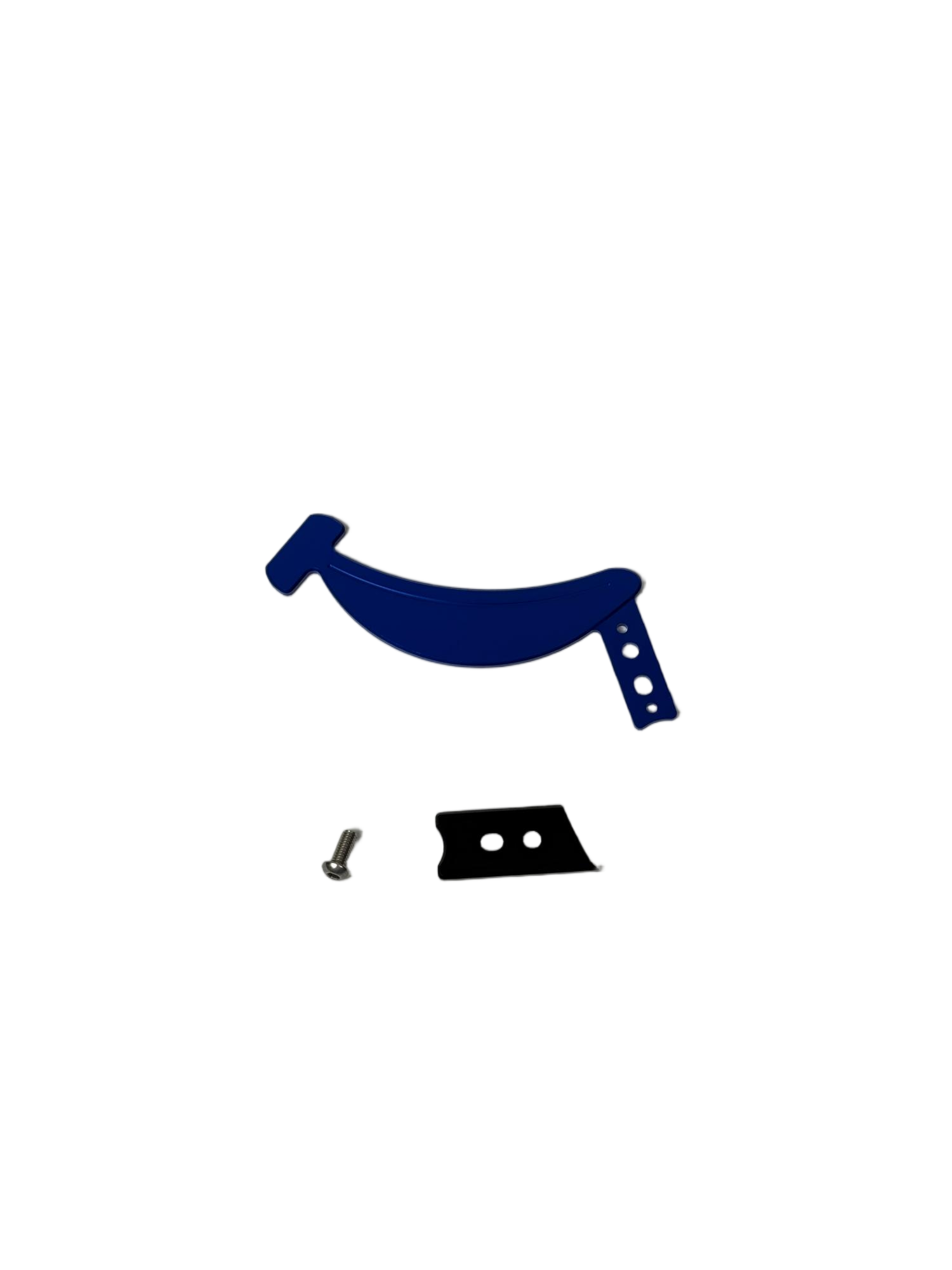 BS3982 - HONDA MONKEY Z125 AFTER MARKET FRONT BRAKE LINE CLAMP IN BLUE