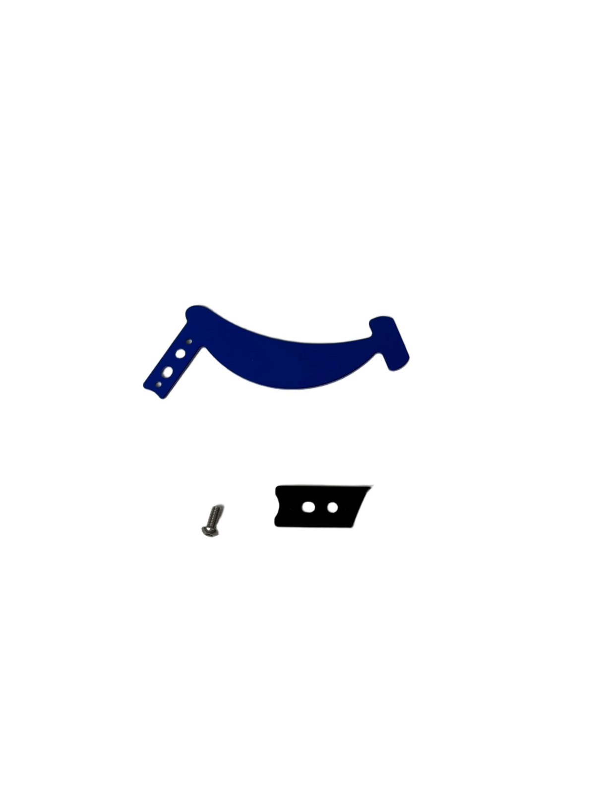 BS3982 - HONDA MONKEY Z125 AFTER MARKET FRONT BRAKE LINE CLAMP IN BLUE