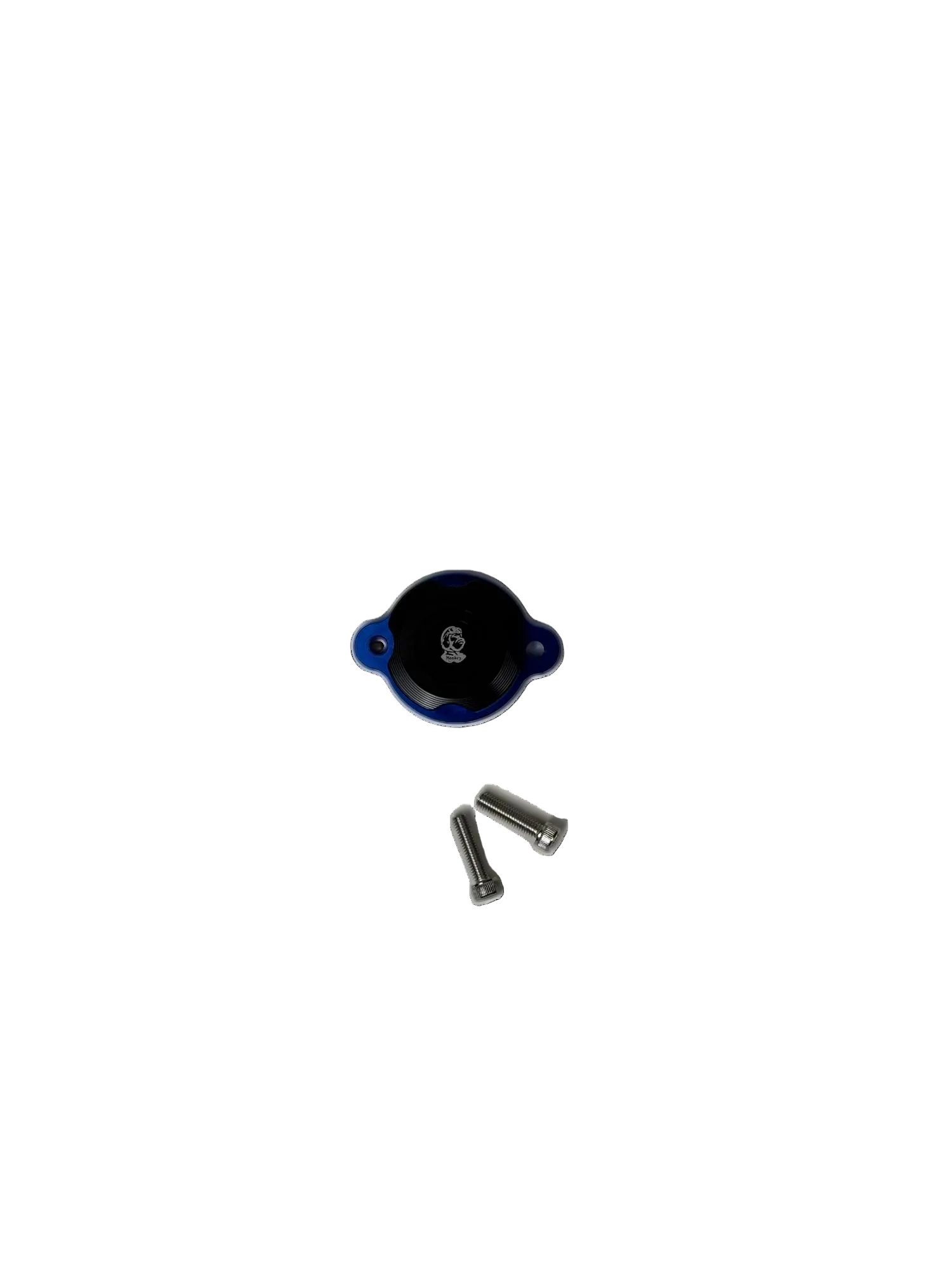 BS3997- HONDA MONKEY Z125 AND DAX ST 125 AFTER MARKET ENGINE OIL FILTER COVER IN BLUE