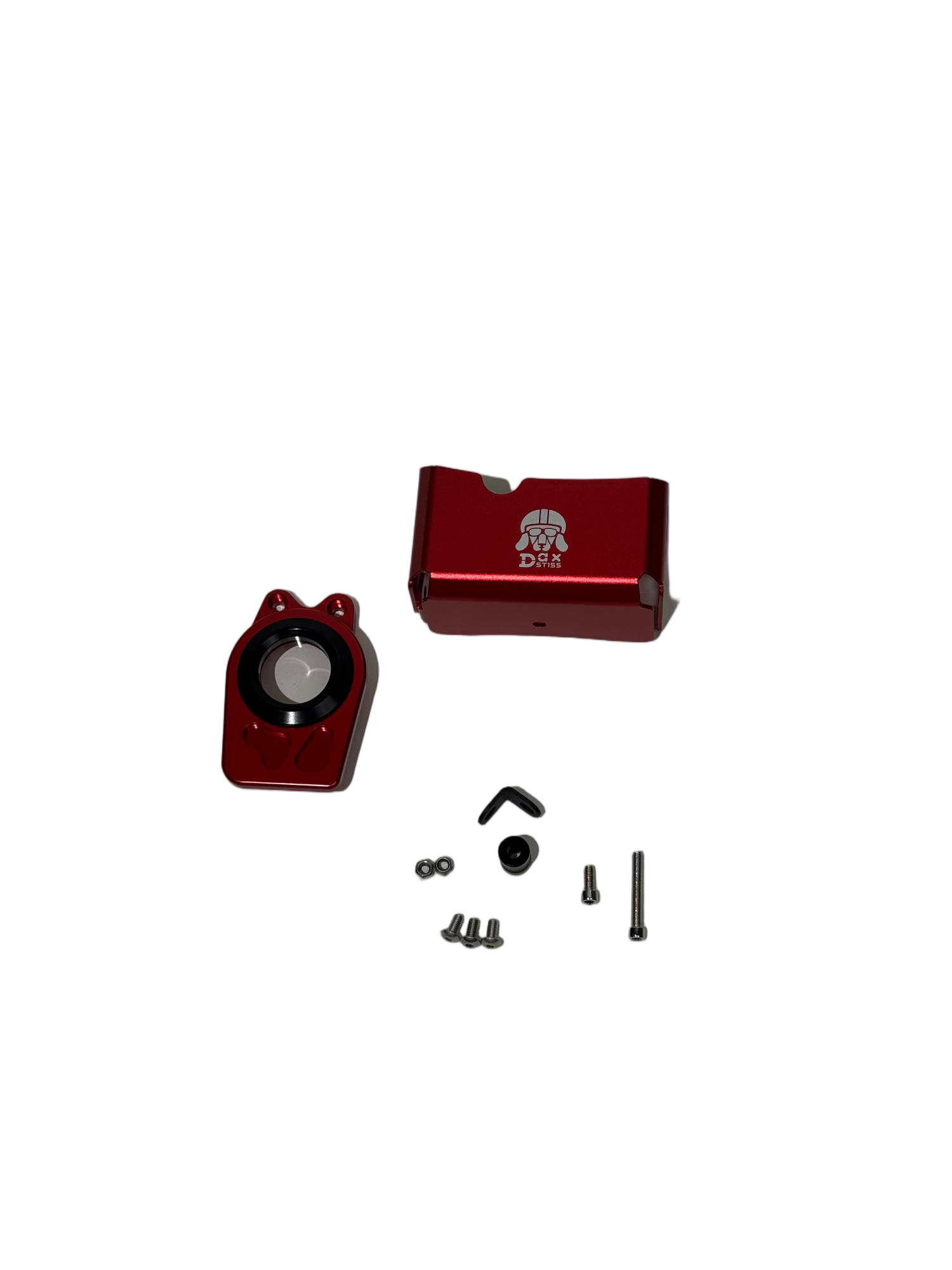 BS4011 - HONDA DAX ST 125 AND MONKEY Z125 AFTER MARKET CNC VALVE COVER RED