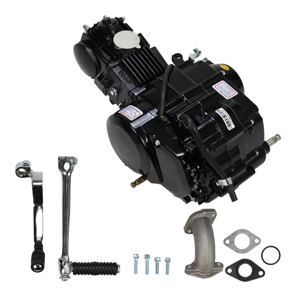 BS4025 - 88CC BLACK 4 SPEED MANUAL CLUTCH KICK START ONLY