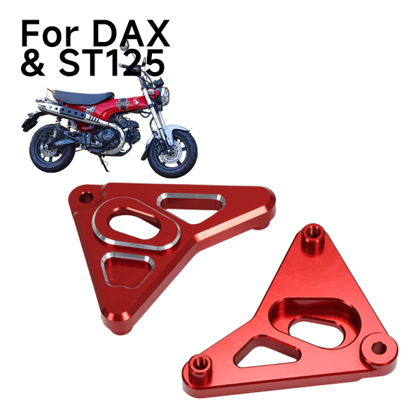 BS4047 - ALUMINUM LIGHT HOLDER BRACKET FOR DAX ST125 IN RED