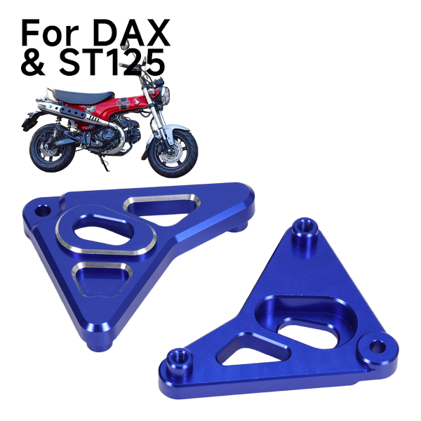 BS4048 - ALUMINUM LIGHT HOLDER BRACKET FOR DAX ST125 IN BLUE