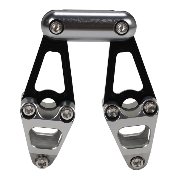 BS4049 - HIGH QUANTITY CNC HANDLE BAR SUPPORT 153MM IN ALLOY FOR CT70 AND Z50