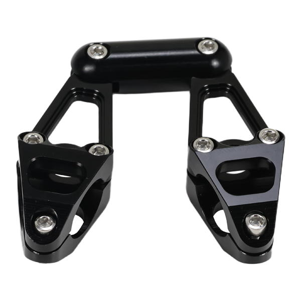 BS4050 - HIGH QUANTITY CNC HANDLE BAR SUPPORT 153MM IN BLACK FOR CT70 AND Z50