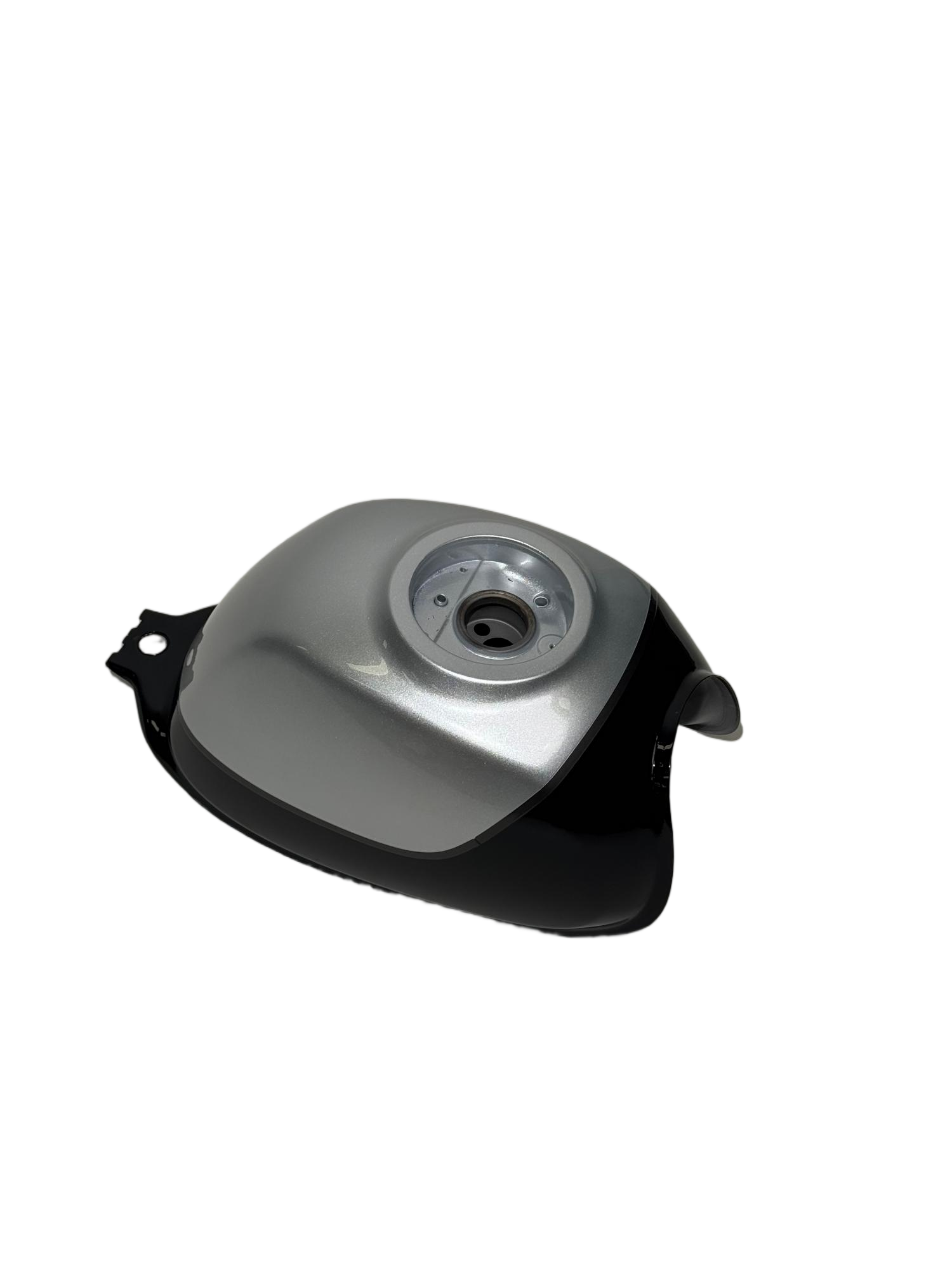 BS4059 - HONDA MONKEY Z125 AFTER MARKET BLACK AND SILVER FUEL TANK WITH OUT CAP