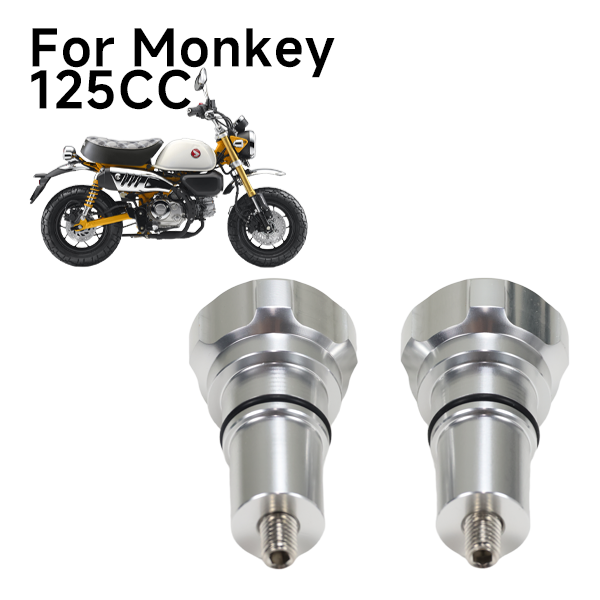 BS4069 - HIGH QUALITY CNC MONKEY 125 SEAT LOCKING BOLT RED TOP
