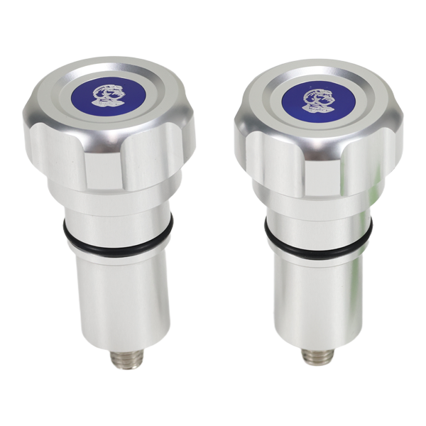 BS4071 - BS4070 - HIGH QUALITY CNC MONKEY 125 SEAT LOCKING BOLT BLUE TOP