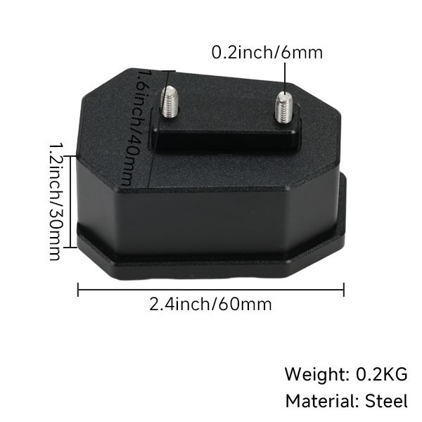 BS4076 - CNC Brake Lever Foot Pedal In Black