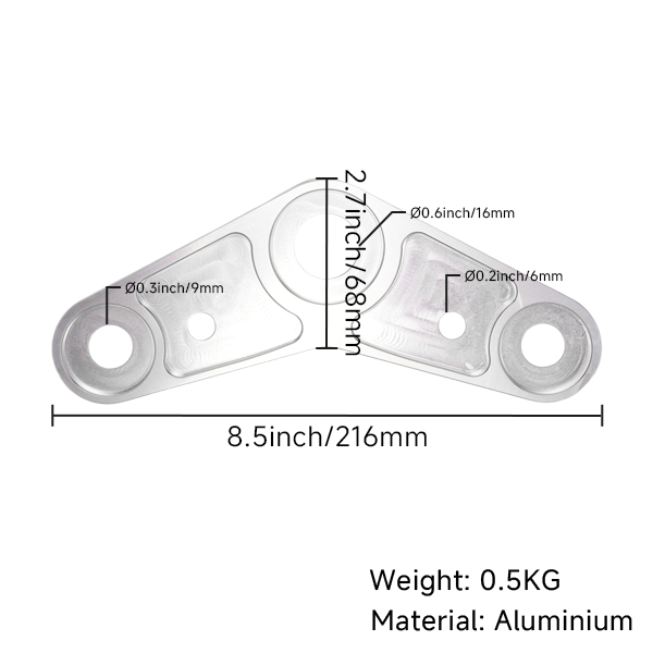 BS4089 - CNC MONKEY ALLOY TOP FORK PLATE