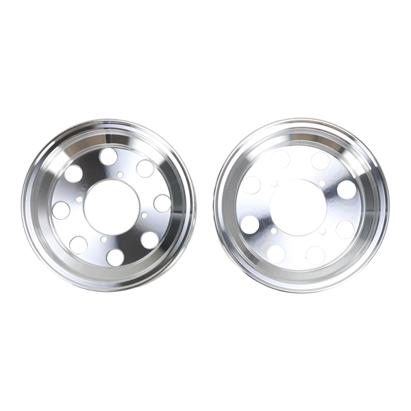 BS4100 - MUNK 2.75 -8" FRONT AND 3.50-8" REAR TUBELSS RIMS IN ALLOY