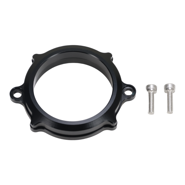 BS4118 - HONDA ST 125 AND MONKEY Z 125 AFTER MARKET ENGINE LEFT SIDE CNC GLASS TIMING CHAIN COVER IN BLACK