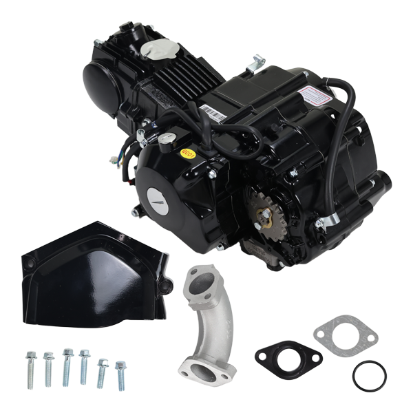 BS4175 - 88CC FULLY AUTOMATIC ENGINE WITH ELECTRIC START IN BLACK