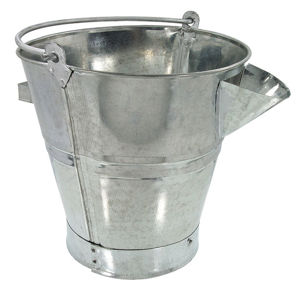 CT0278 - Galvanised V Lipped Tar Bucket
