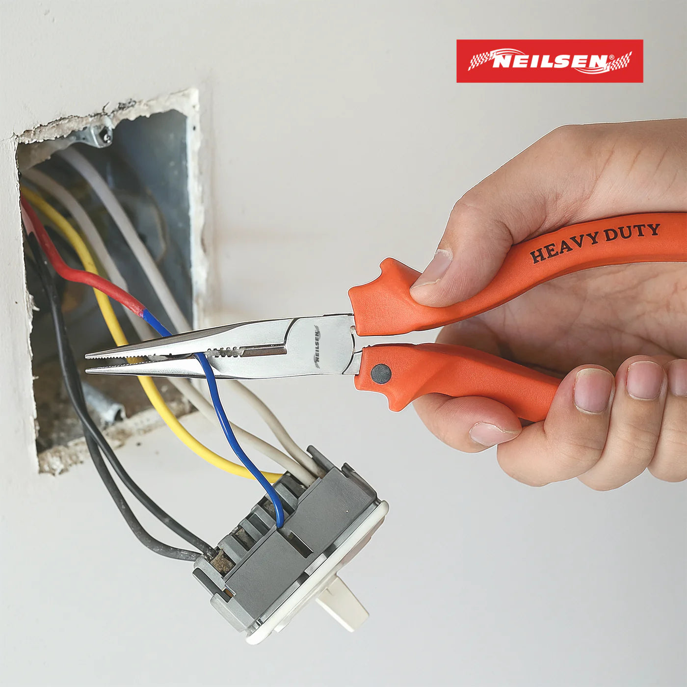 CT0356 - 8in Long Nose Pliers