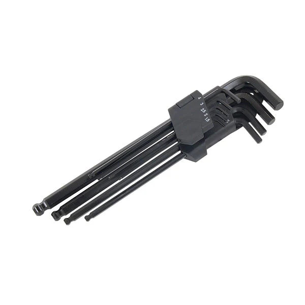 CT0615 - 9pc Extra Long Hex Key Set