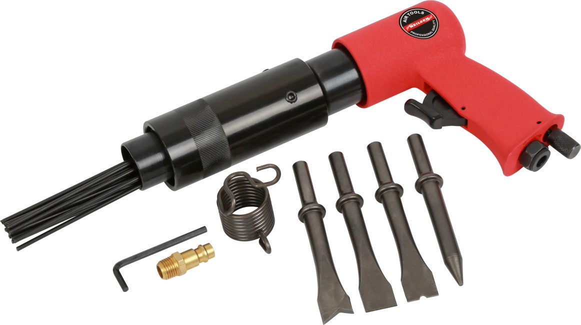 CT0676 - 1/4in Air Hammer & Descaler Needle Gun Tool Kit