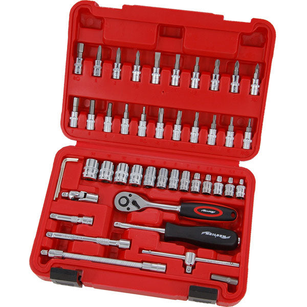 CT0746 - 46pc 1/4in DR Socket and Bit Set