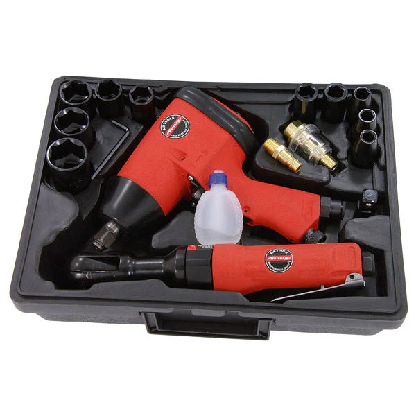 CT0870 - 13pc Air Tool Kit / Ratchet Impact Gun and Sockets