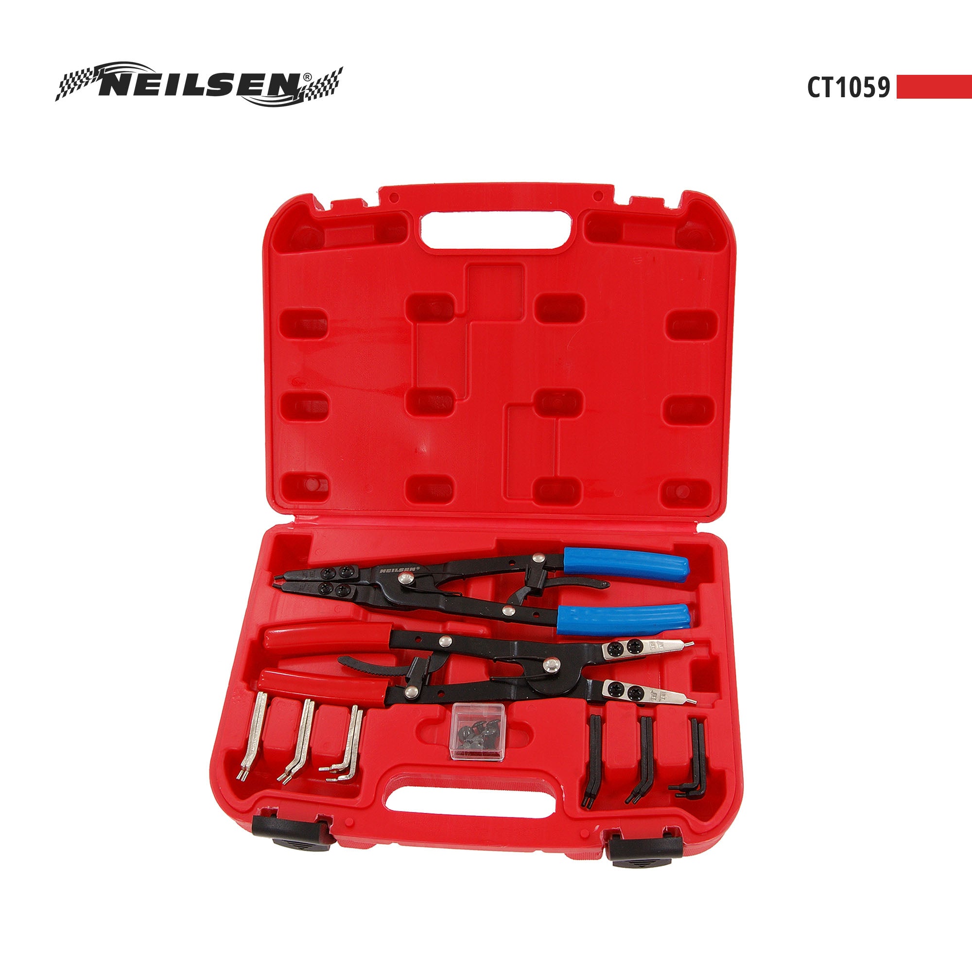 CT1059 - 2pc Circlip Pliers Extra Long