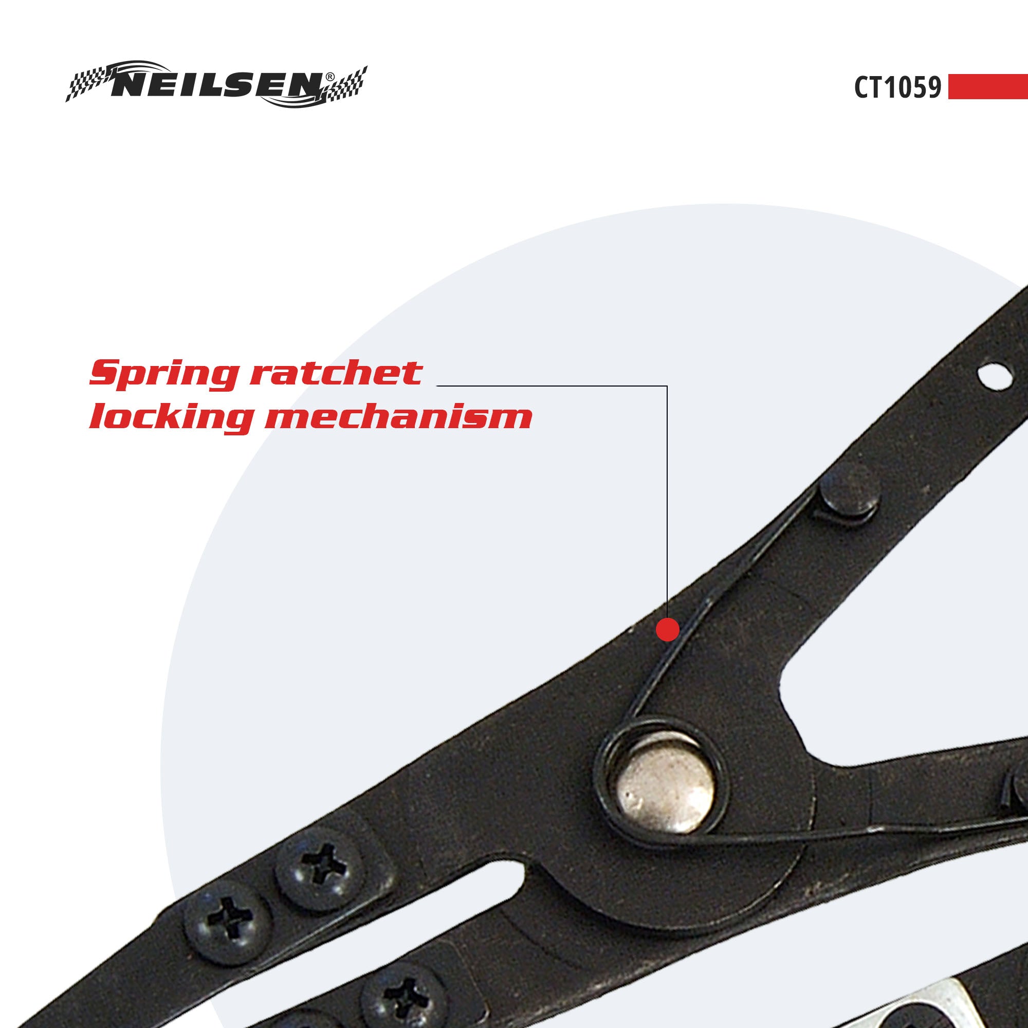 CT1059 - 2pc Circlip Pliers Extra Long