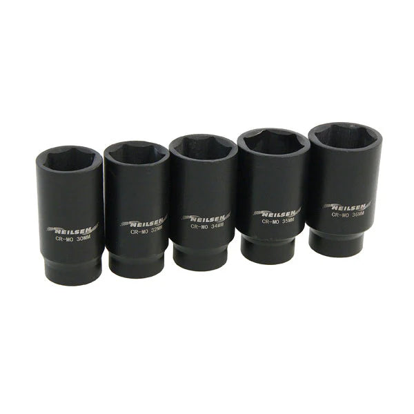 CT1341 - 5pc Hub Nut Socket Set