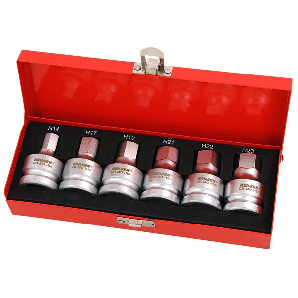 CT1388 - 6pc 3/4in DR Hex Bit Set