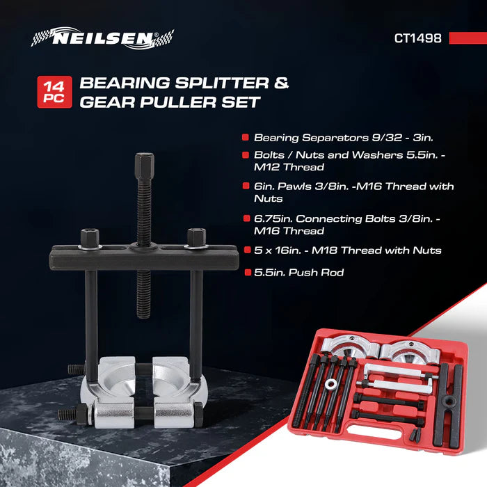CT1498 - 14pc Bearing / Gear Puller Set