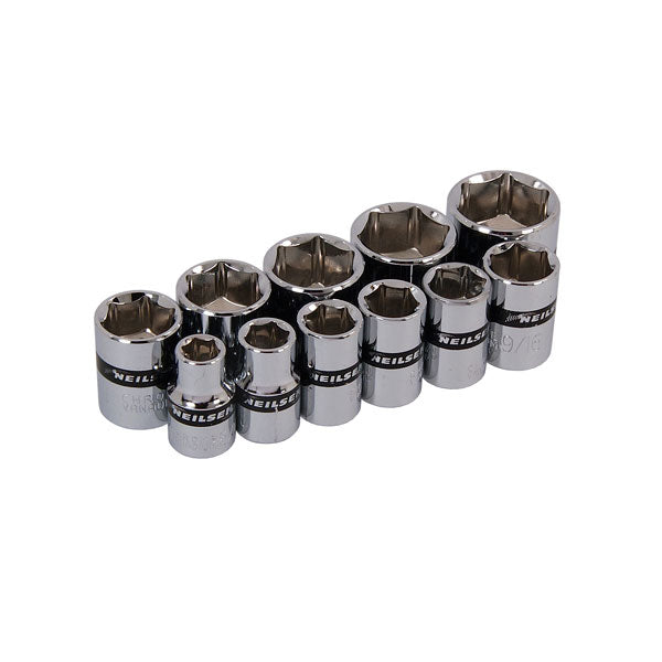 CT1603 - 11pc 3/8in DR SAE Socket Set