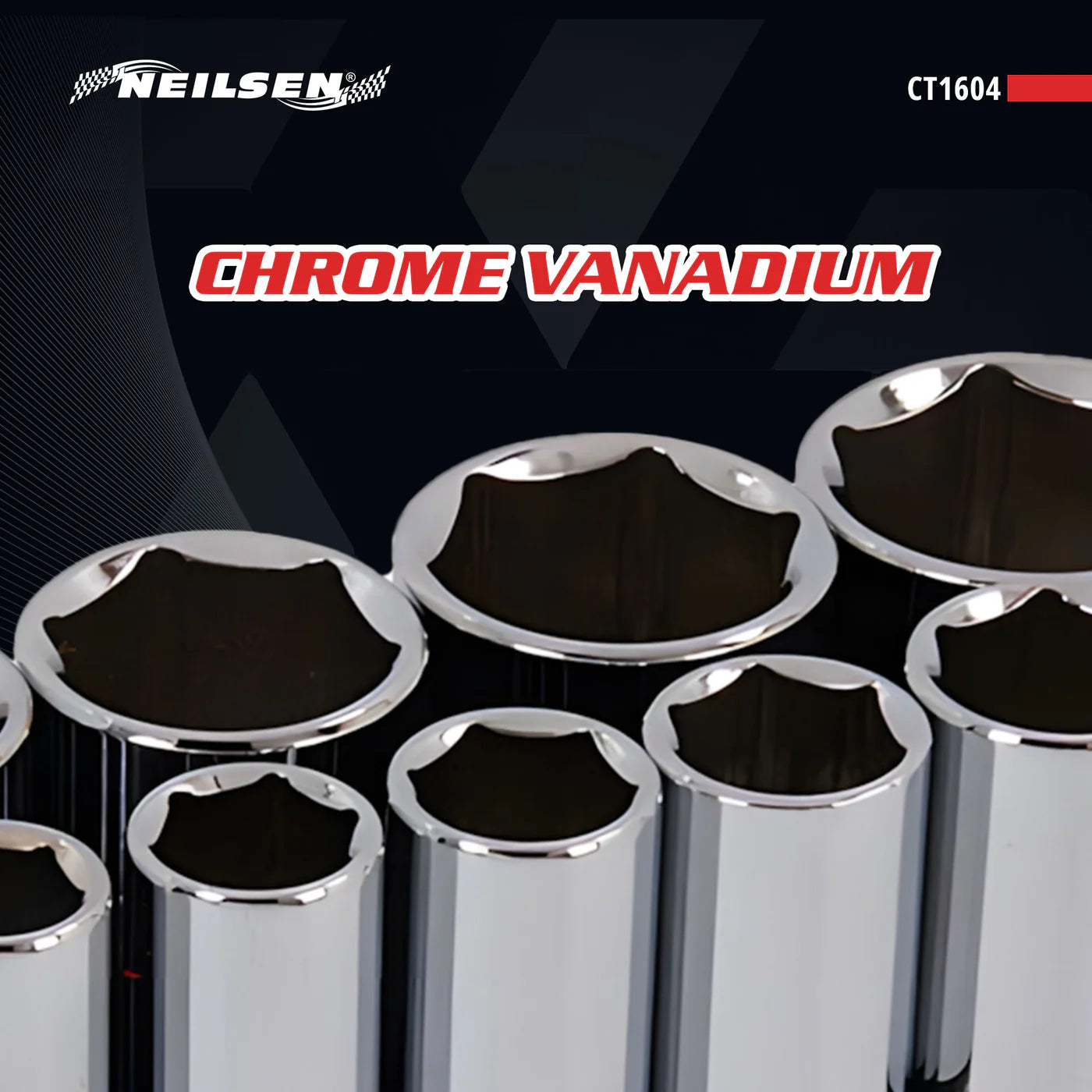 CT1604 - 11pc 3/8in DR SAE Deep Socket Set