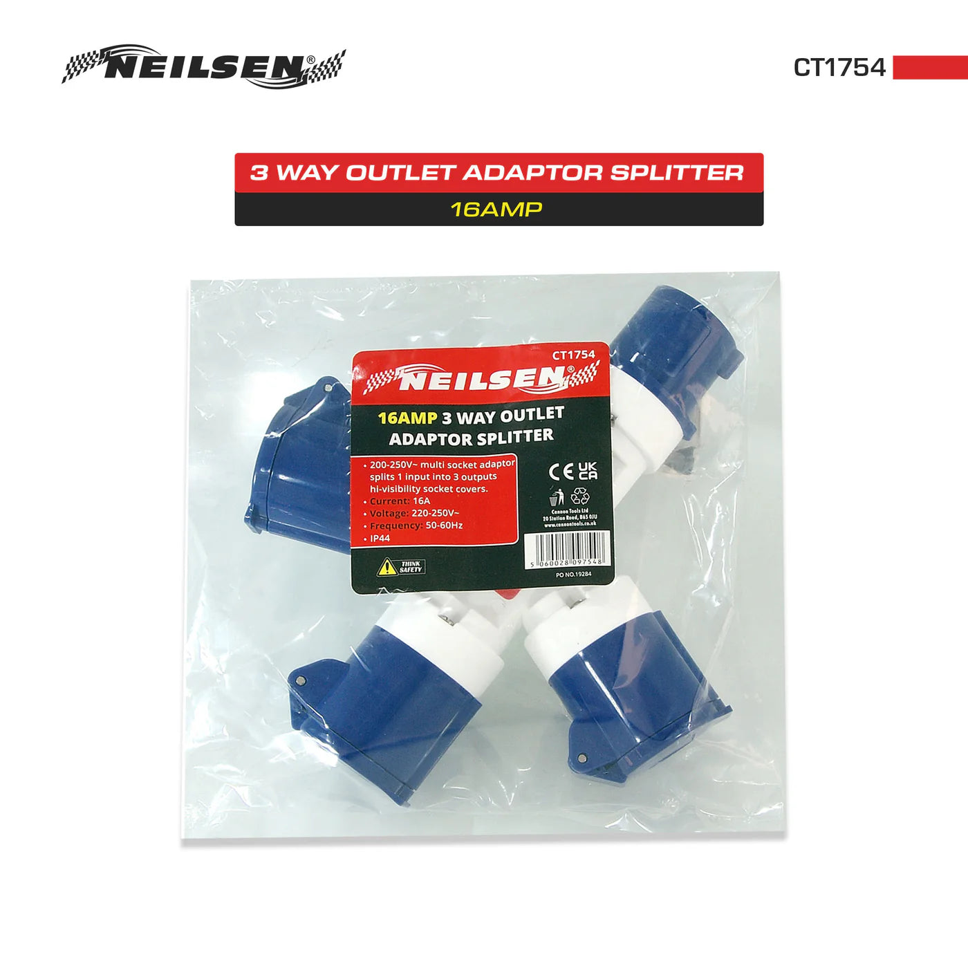 CT1754 - Outlet Adaptor - 230v