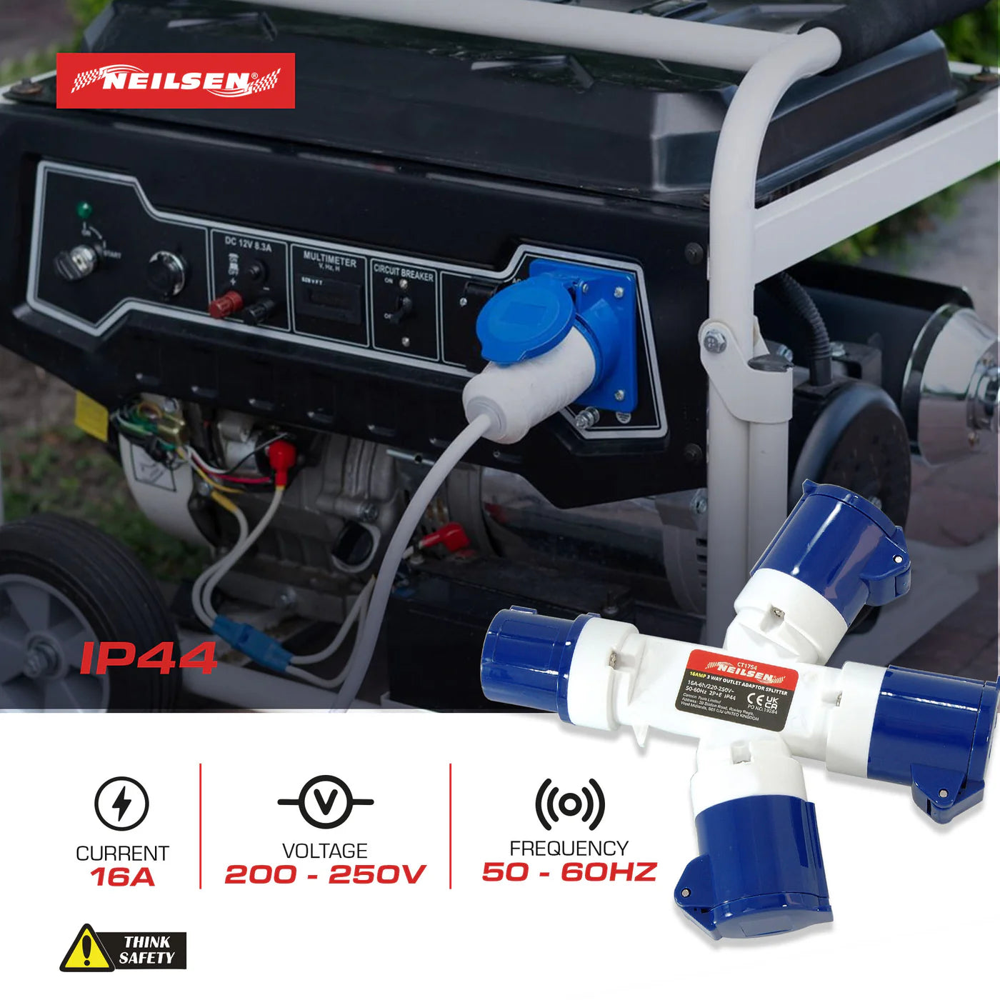 CT1754 - Outlet Adaptor - 230v