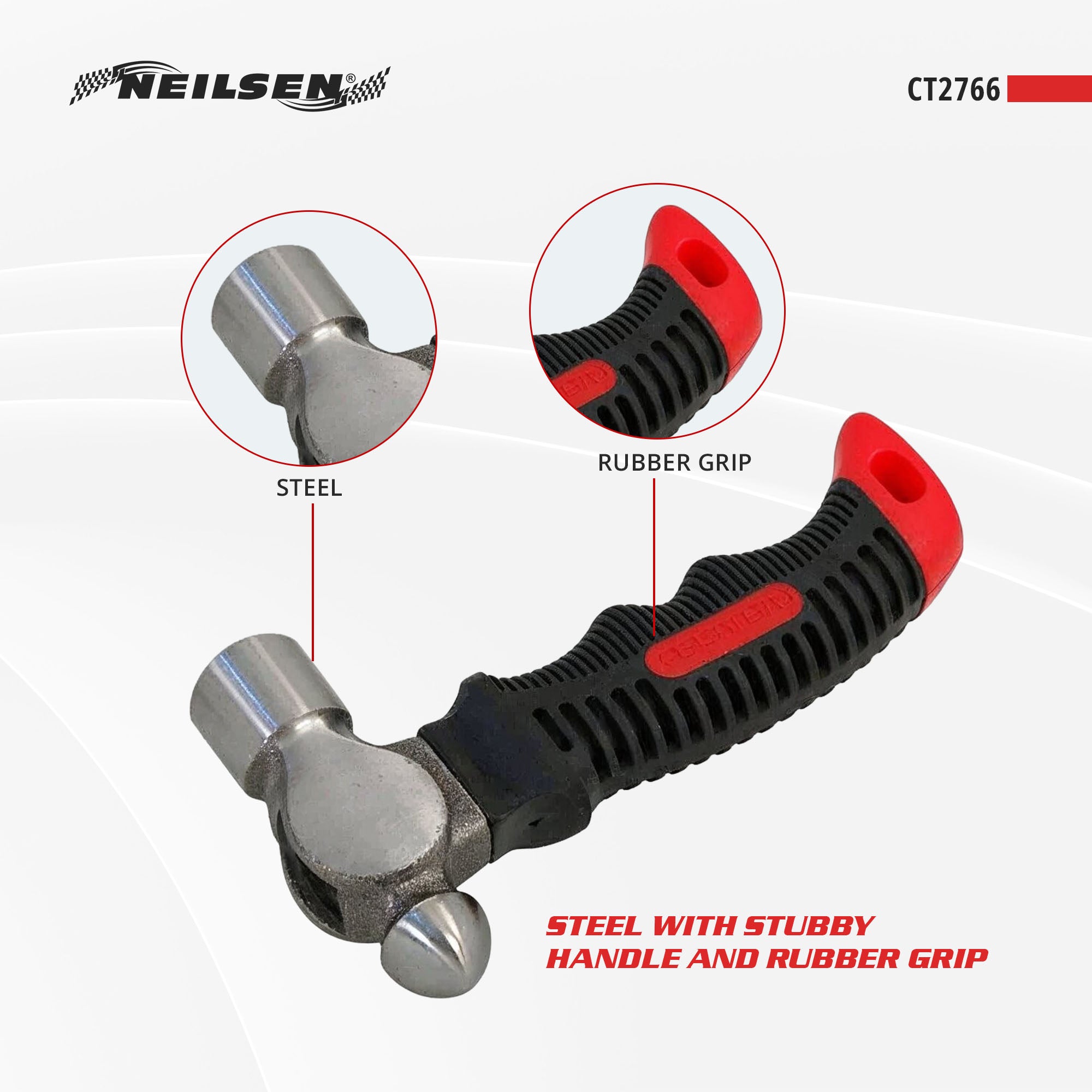 CT2766 - Stubby Ball-Pien Hammer