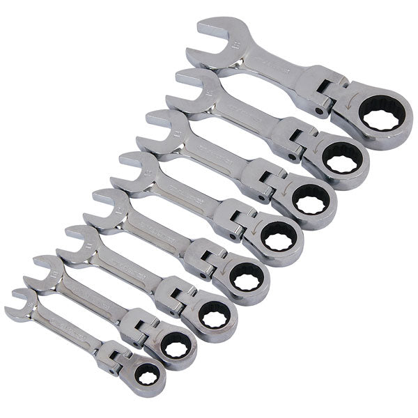CT2773 - 8pc Stubby Ratchet Spanner Set
