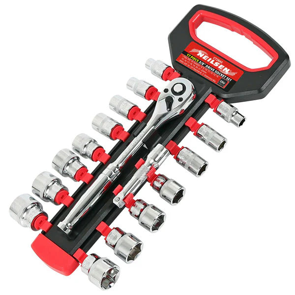 CT2843 - 17pc 3/8in DR Socket Set with Ratchet