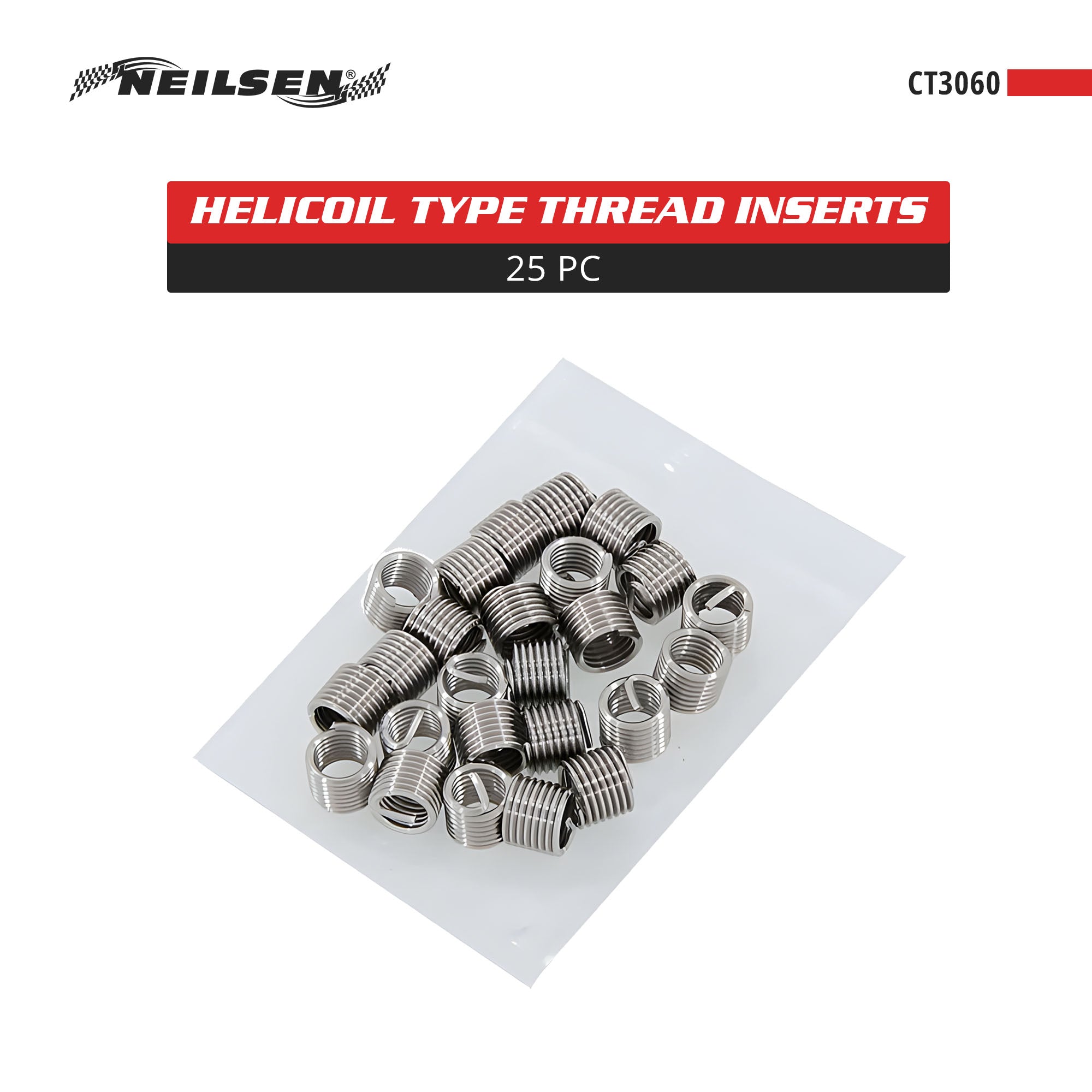 CT3060 - Helicoil Type Thread Inserts 25pc