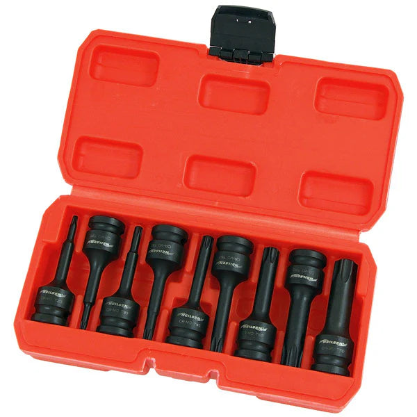 CT3533 - 9pc 1/2in DR Impact Star Bit Set